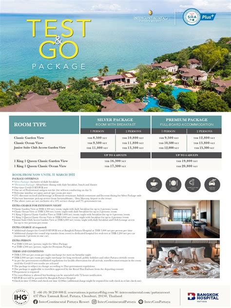 thailand test and go package pattaya|Test and Go Program; Test and Go Hotels; How to Apply for .